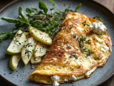 Kruidige Geitenkaas Omelet: Het Smaakvolle Recept