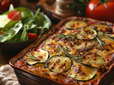 Lasagne vegetarisch met courgette, paprika en tomatensaus: het ultieme recept