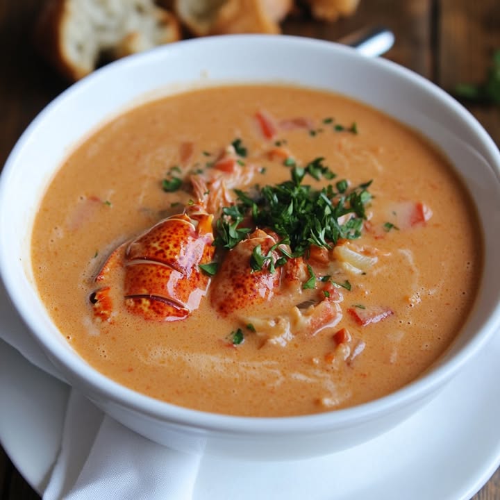 Lobster Bisque Recept