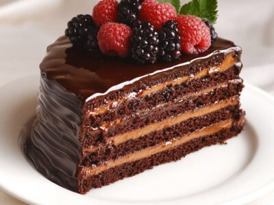 Luxueuze Chocolade Bessen Taart: Het Perfecte Dessert