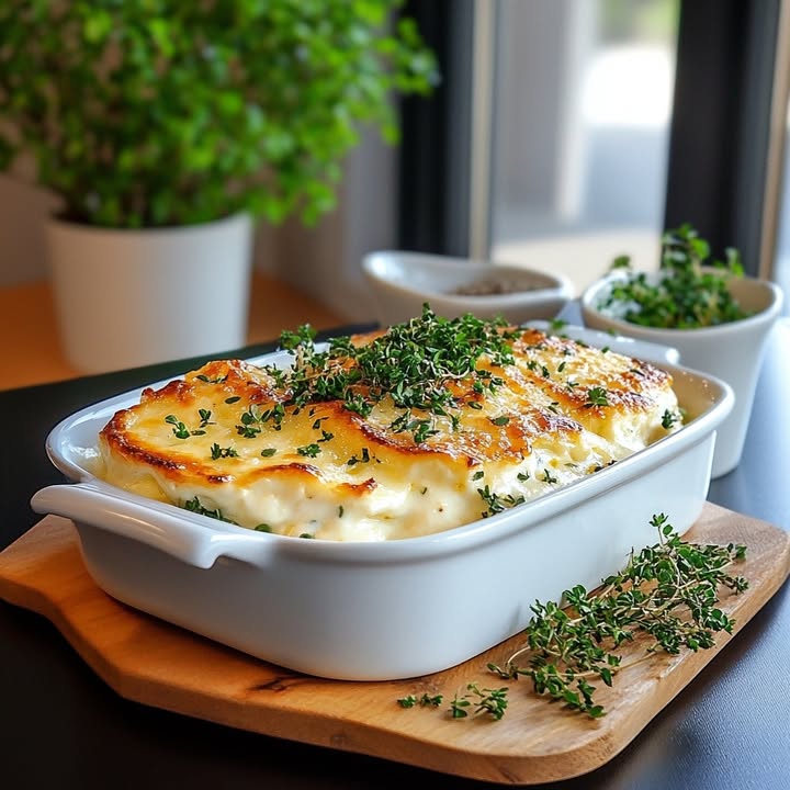 Panais Bleu Gratin