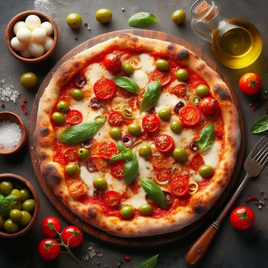 Pizza Margherita Italië