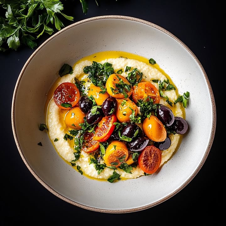Romige Polenta Mediterraan
