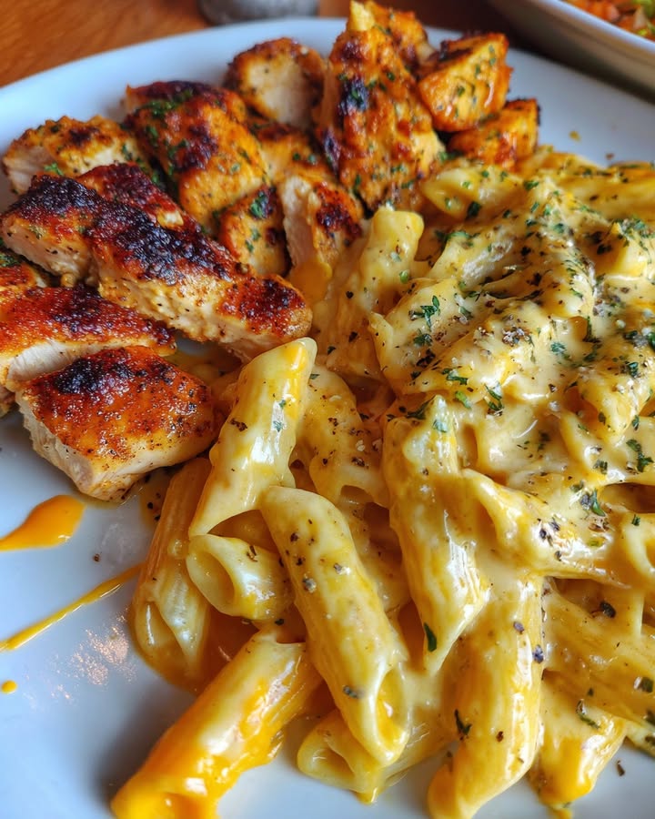 Cajun Knoflook Pasta