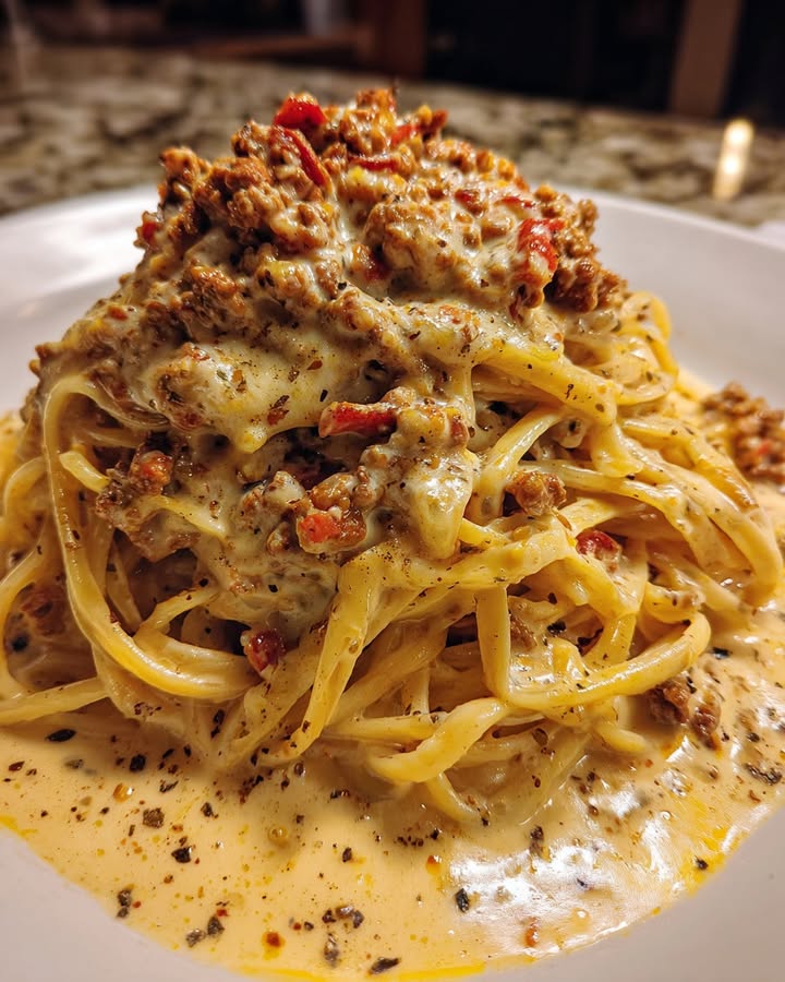 Cajun Rundvlees Linguine