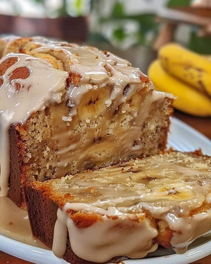 Karamel Banaan Brood