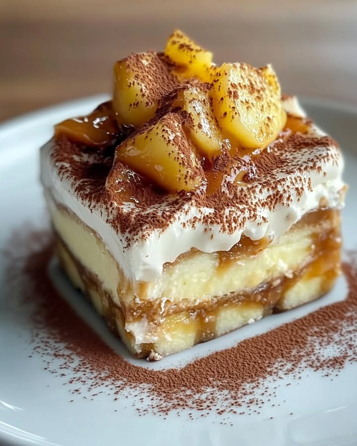 Karamel Tiramisu Appels