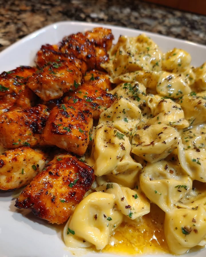 Knoflook Boter Tortellini