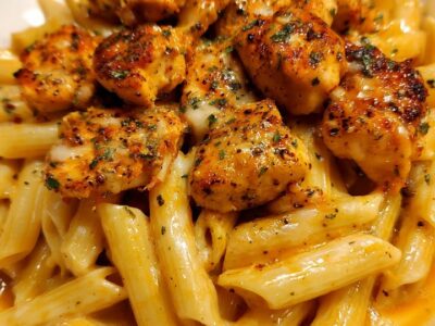 Knoflook Kip Pasta: Snel & Smakelijk Diner!