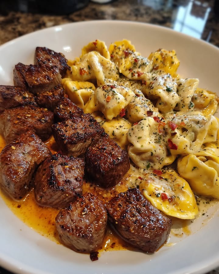 Knoflookboter Steak Tips