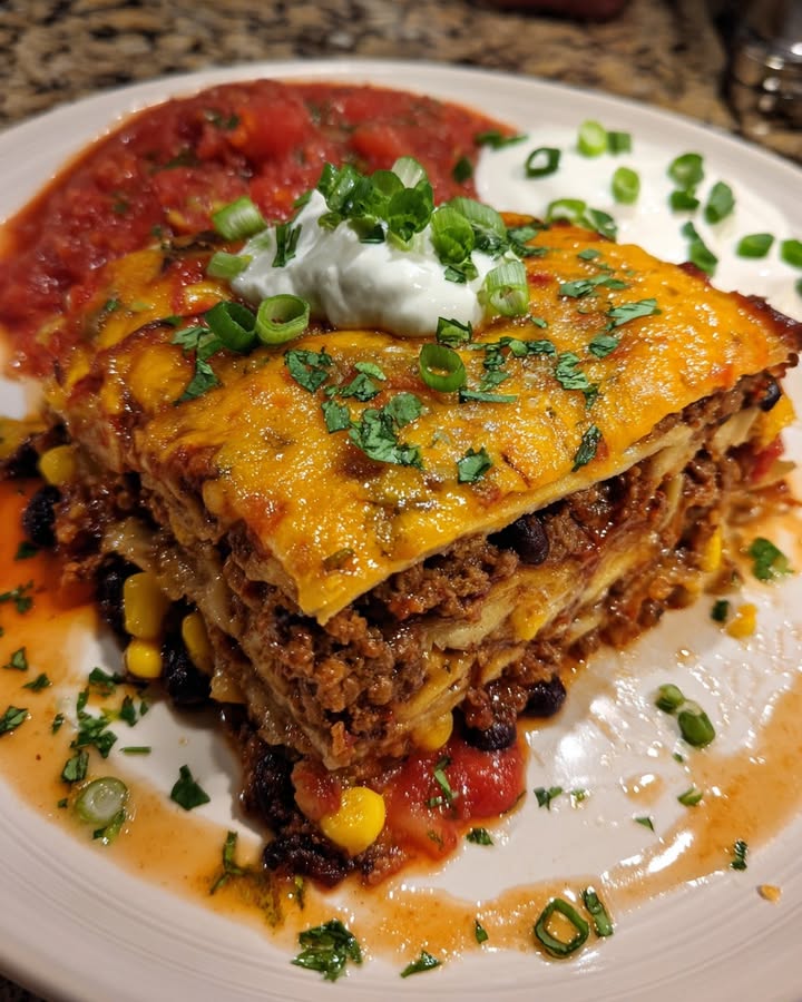 Mexicaanse Taco Lasagne