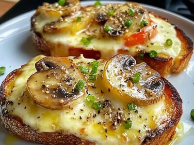Paddenstoelen Kaas Toasts: Het Lekkerste Lunchrecept