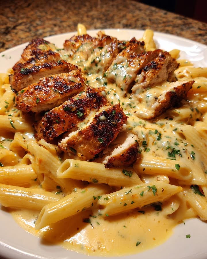 Pittige Knoflook Kip