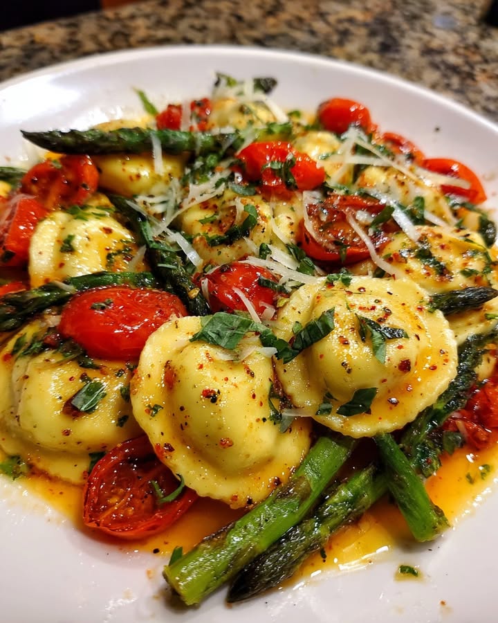 Ravioli met Groenten