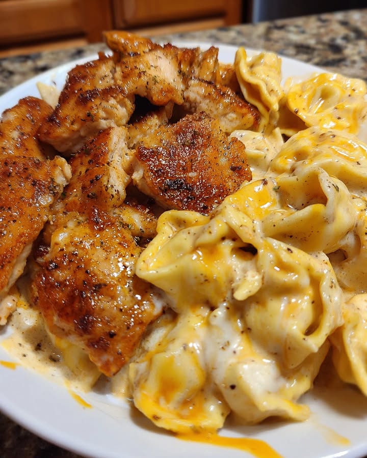 Romige Cajun Tortellini