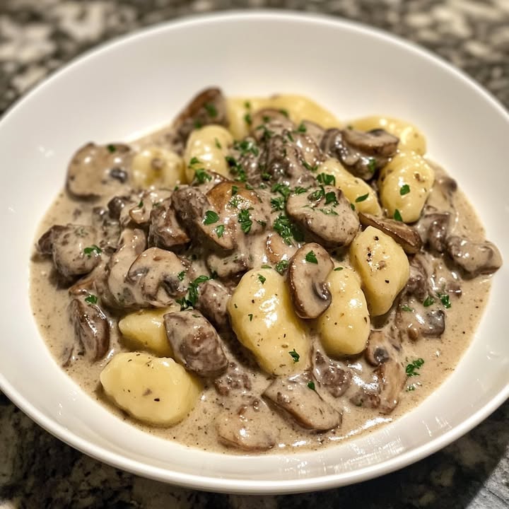 Romige Rundvlees Gnocchi