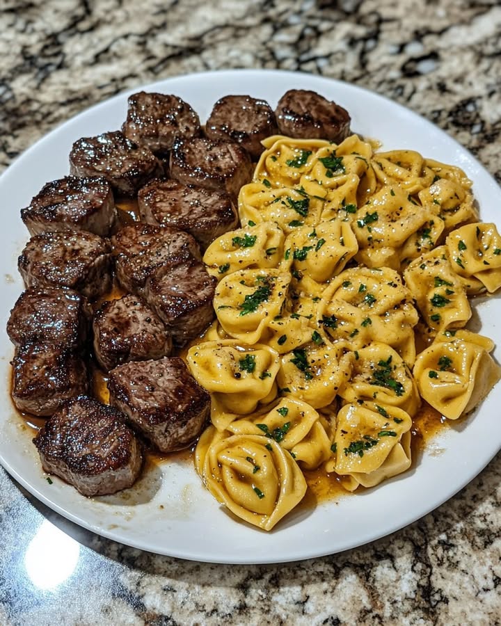 Romige Steak Tortellini