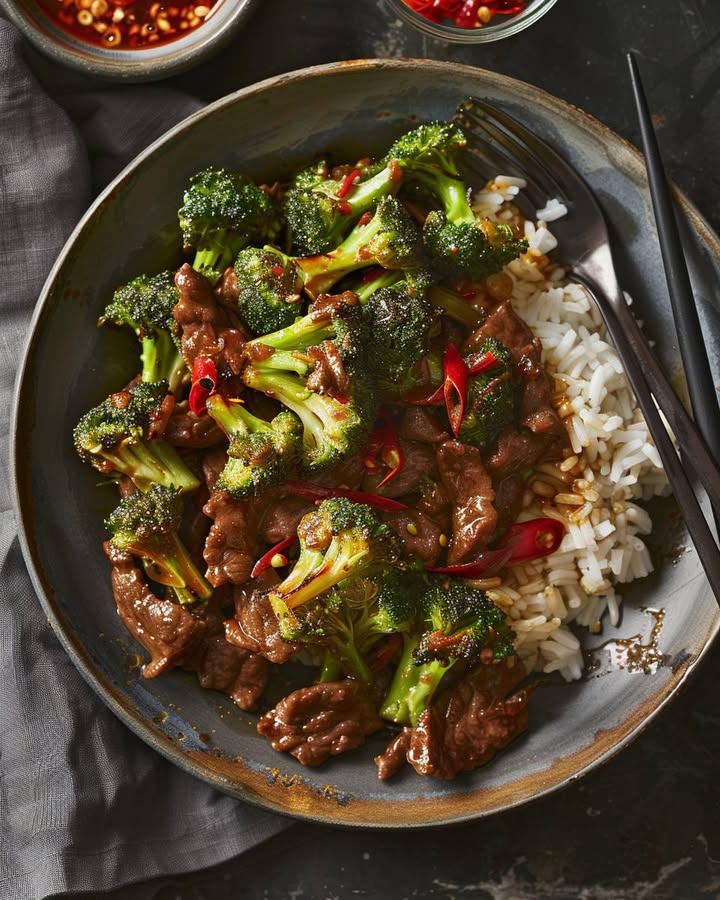 Rundvlees Broccoli Roerbak