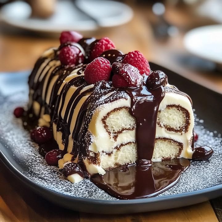 Snel Chocolade Rolcake