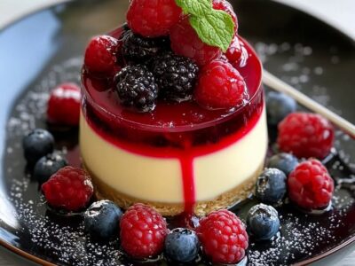 Snel Rode Panna Cotta: Makkelijk & Indrukwekkend Dessert