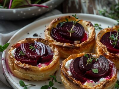 Tartelettes met rode biet, geitenkaas en tijm: Een Heerlijk Recept voor Elk Feestmaal
