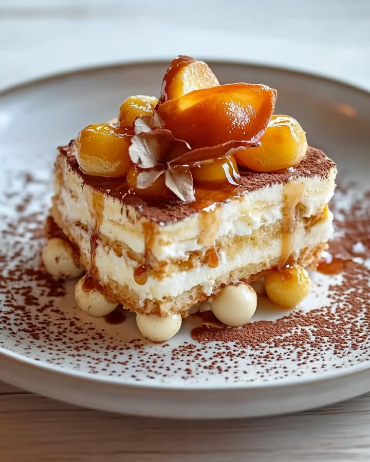 Tiramisu Caramel Appel