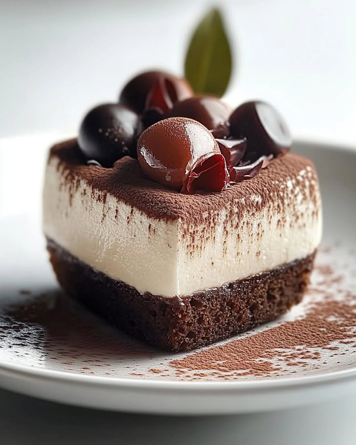 Tiramisu Chocolade Kersen