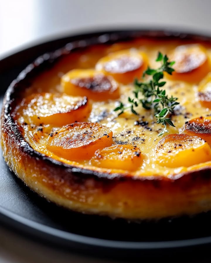 Zoete Aardappel Clafoutis