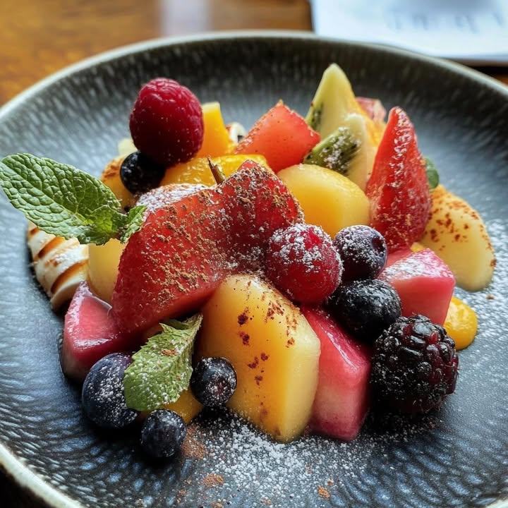 Zomerse Fruitensalade Genieten