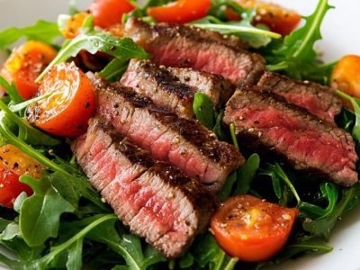 Bifteck Rucola Salade: Snel & Smakelijk Recept