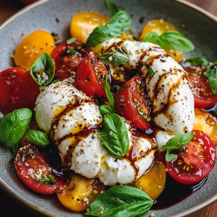 Burrata Tomaten Salade