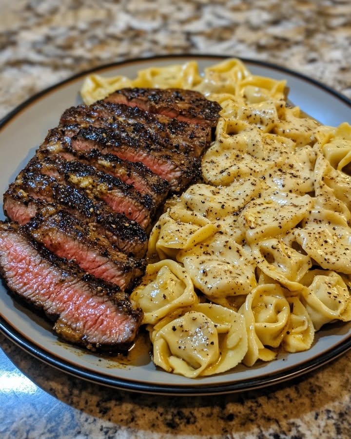 Cajun Alfredo Steak