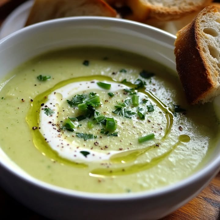 Courgette Celery Soep