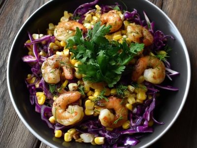 Garnalensalade met Maïs: Makkelijk & Lekker