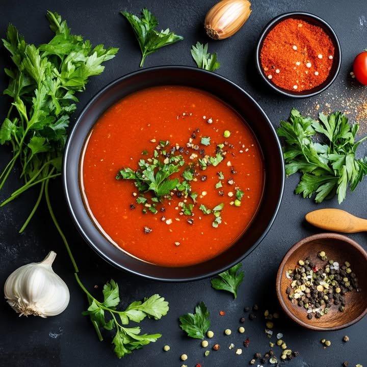 Geroosterde Paprikasoep