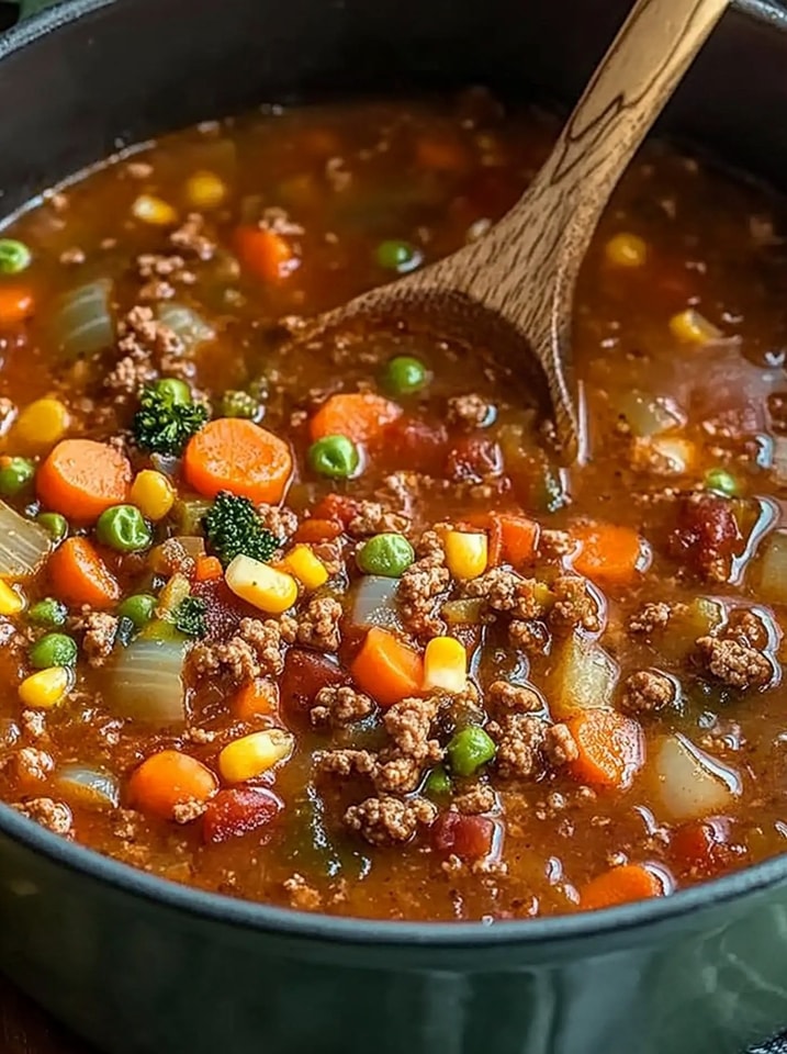 Heerlijke Hamburger Soep