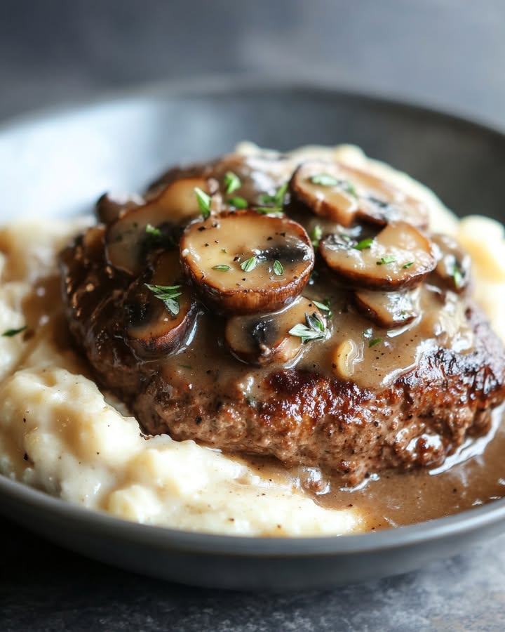 Heerlijke Salisbury Steak