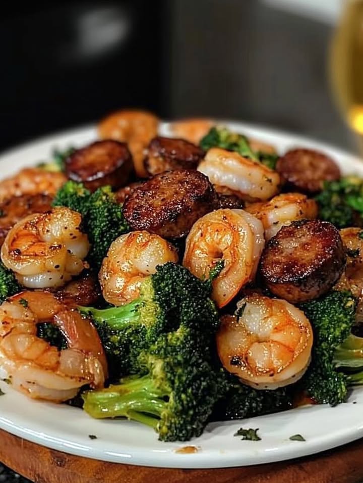 Honing Knoflook Garnalen