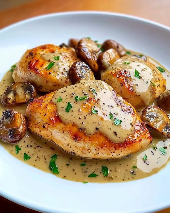 Kip Moutarde Champignons