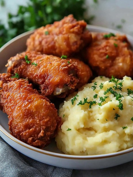 Kip met Aardappelpuree