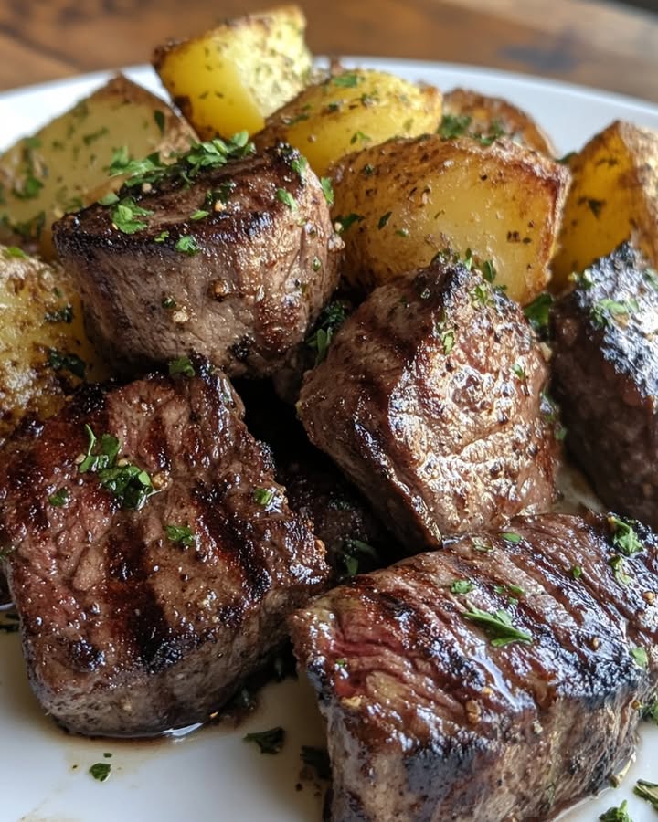 Knoflook Boter Steak Happen