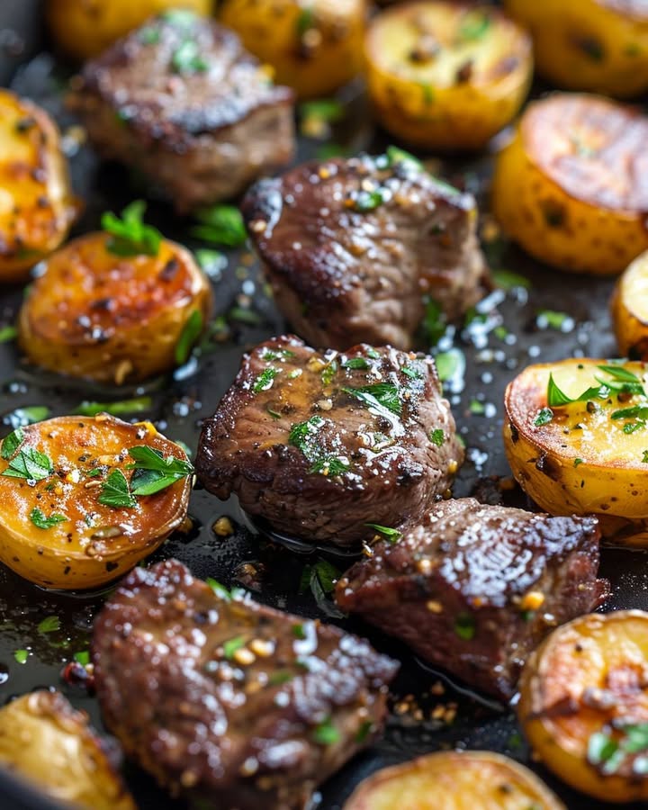 Knoflook Boter Steakhapjes