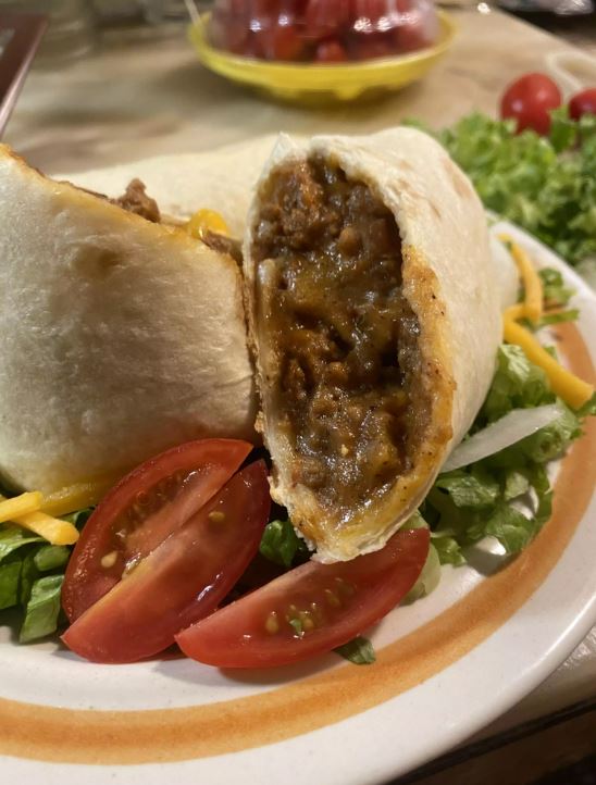 Kruidige Beef Chimichangas