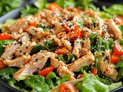 Kruidige Kip Salade: Makkelijk & Smaakvol