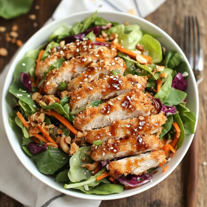 Kruidige Kippen Salade