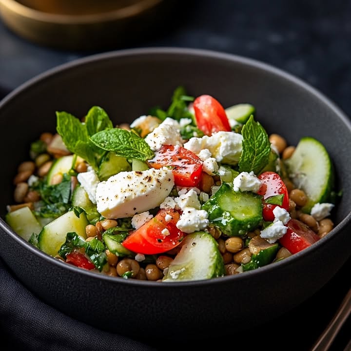 Lentil Salade Feta