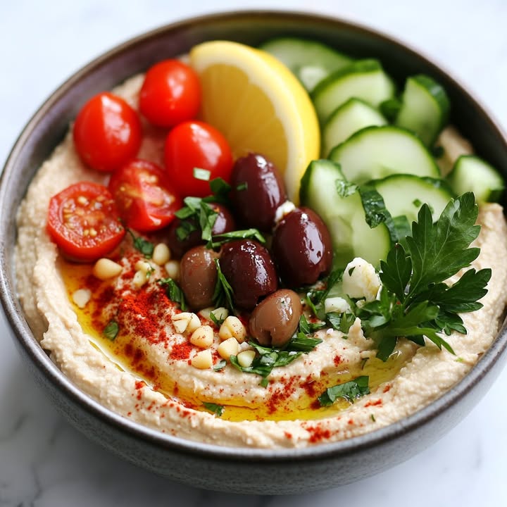 Middellandse Zee Hummus