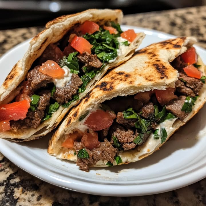 Middellandse Zee Rundvlees Pita