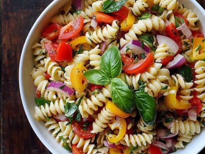 Middellandse Zesterpasta Salade: Perfect Facile