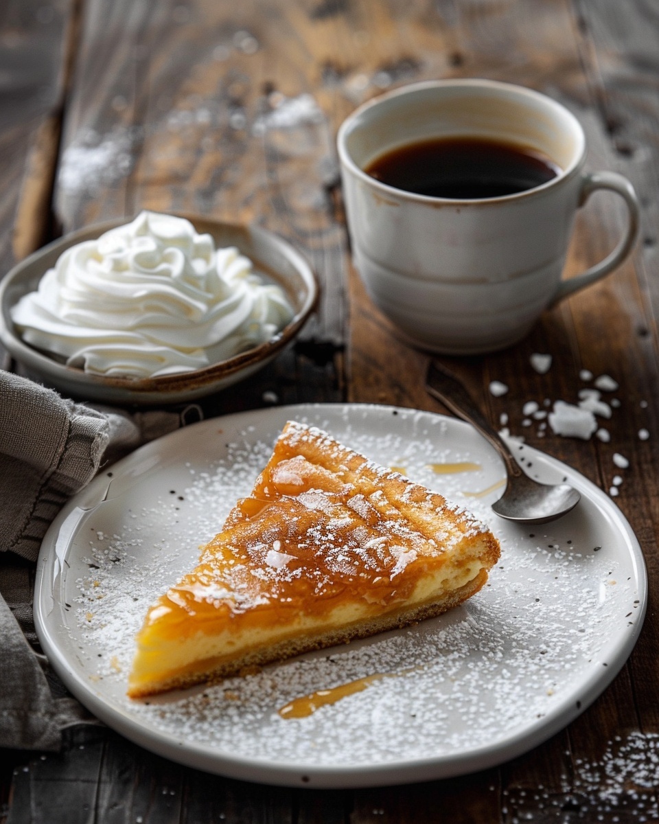 Notentaart met karamel en zeezout